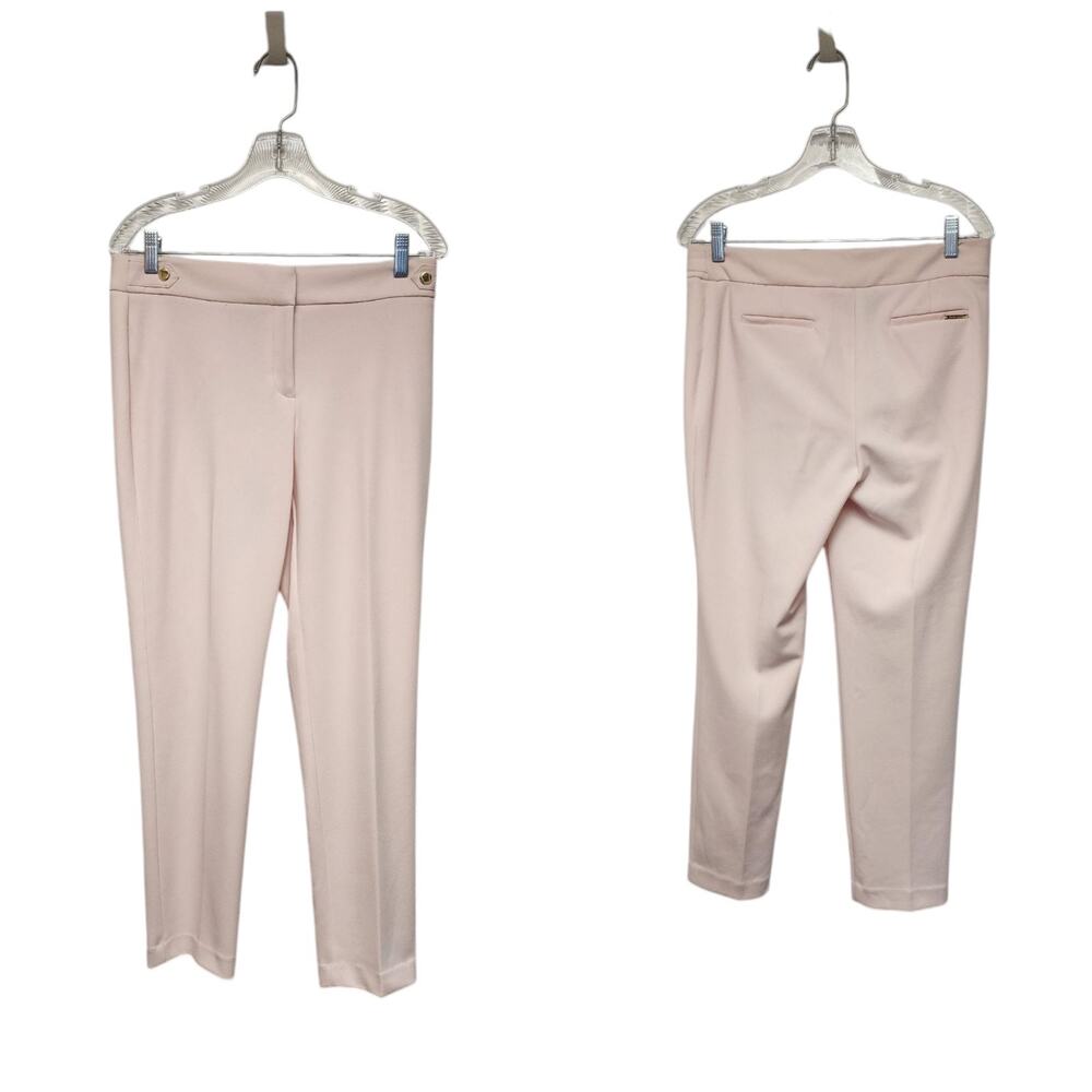 Anne Klein Pink Tapered Leg Dress Pants Size 4